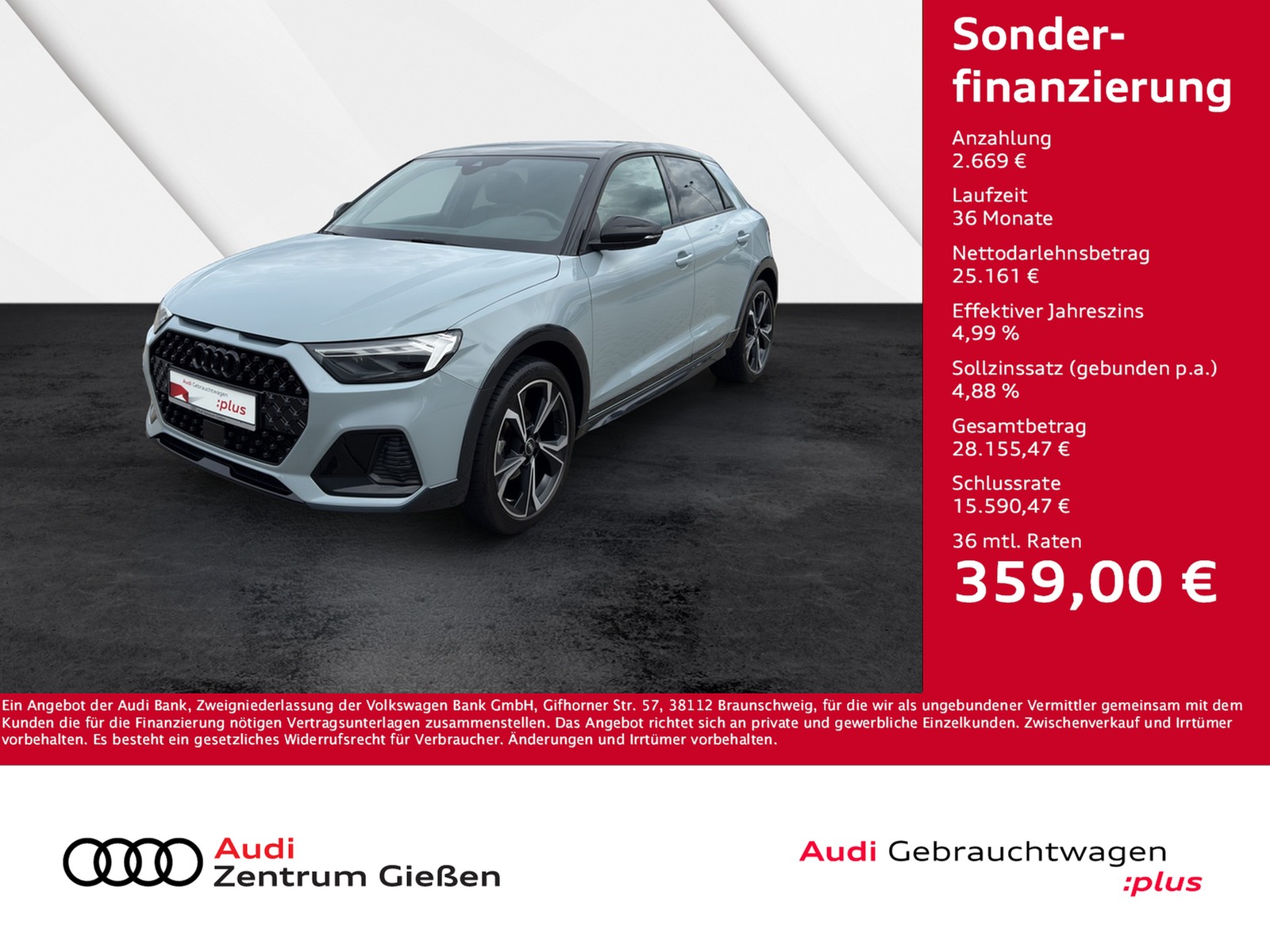 A1 allstreet 35 TFSI S line Black SONOS LED Navi Plus
