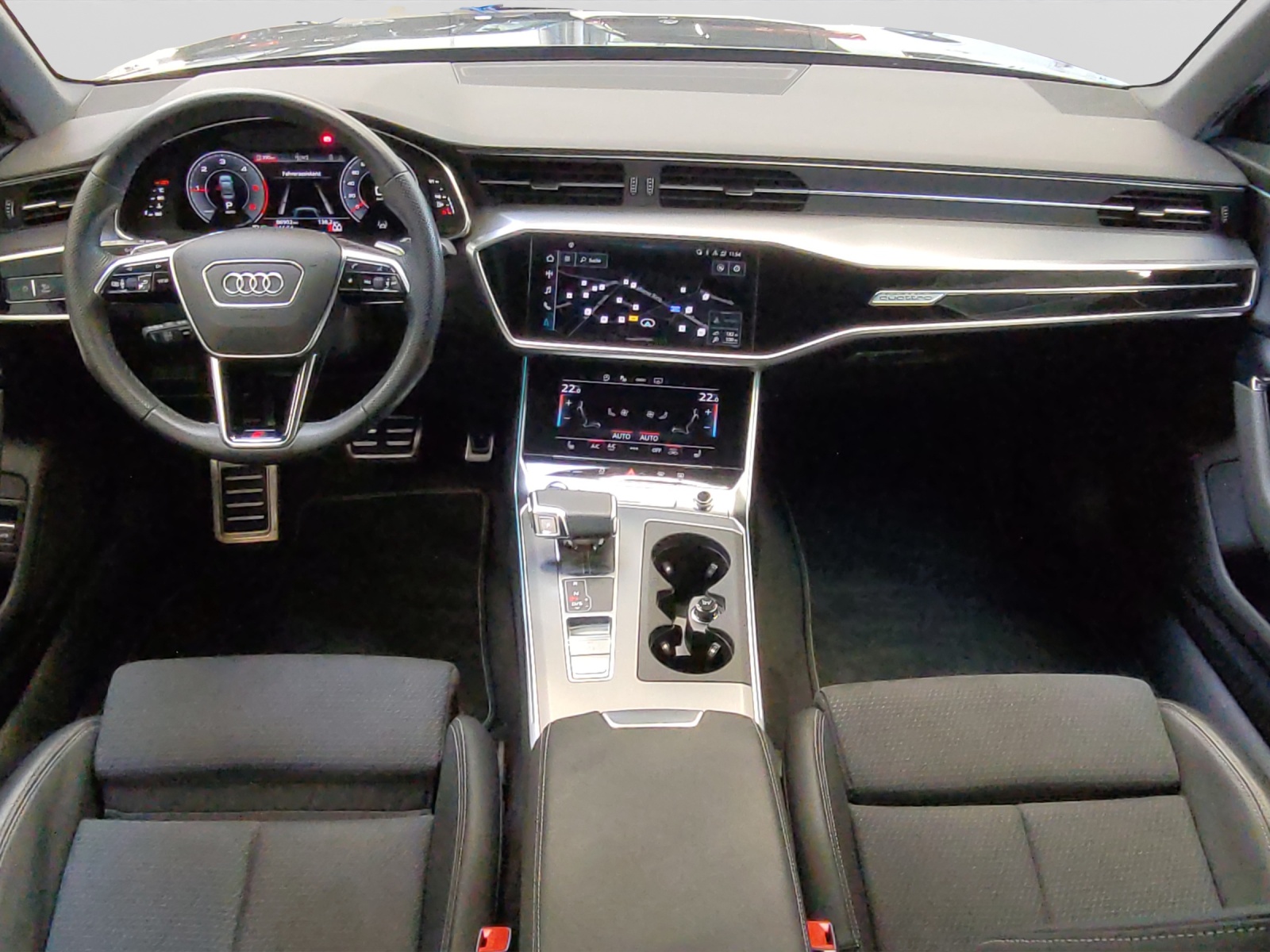 A6 Limousine 40 TDI quattro S line black LED Navi