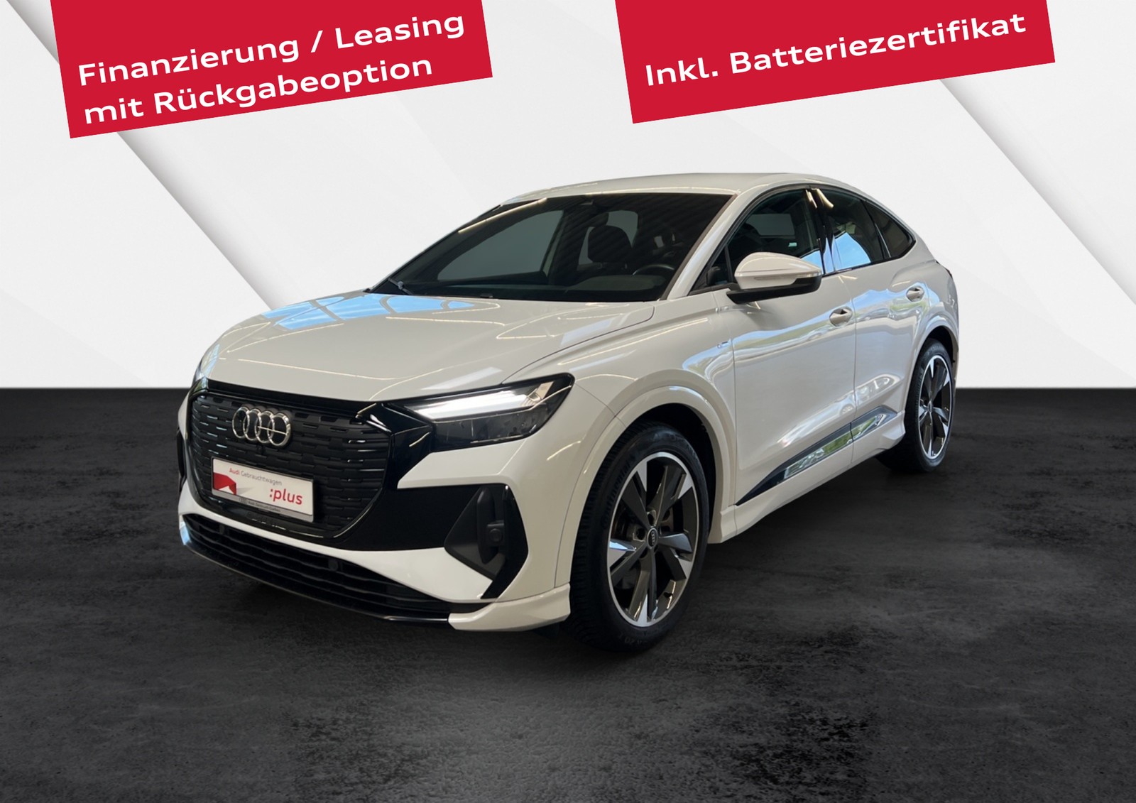 Q4 e-tron Sportback 40 S line Black MMI Navi Plus
