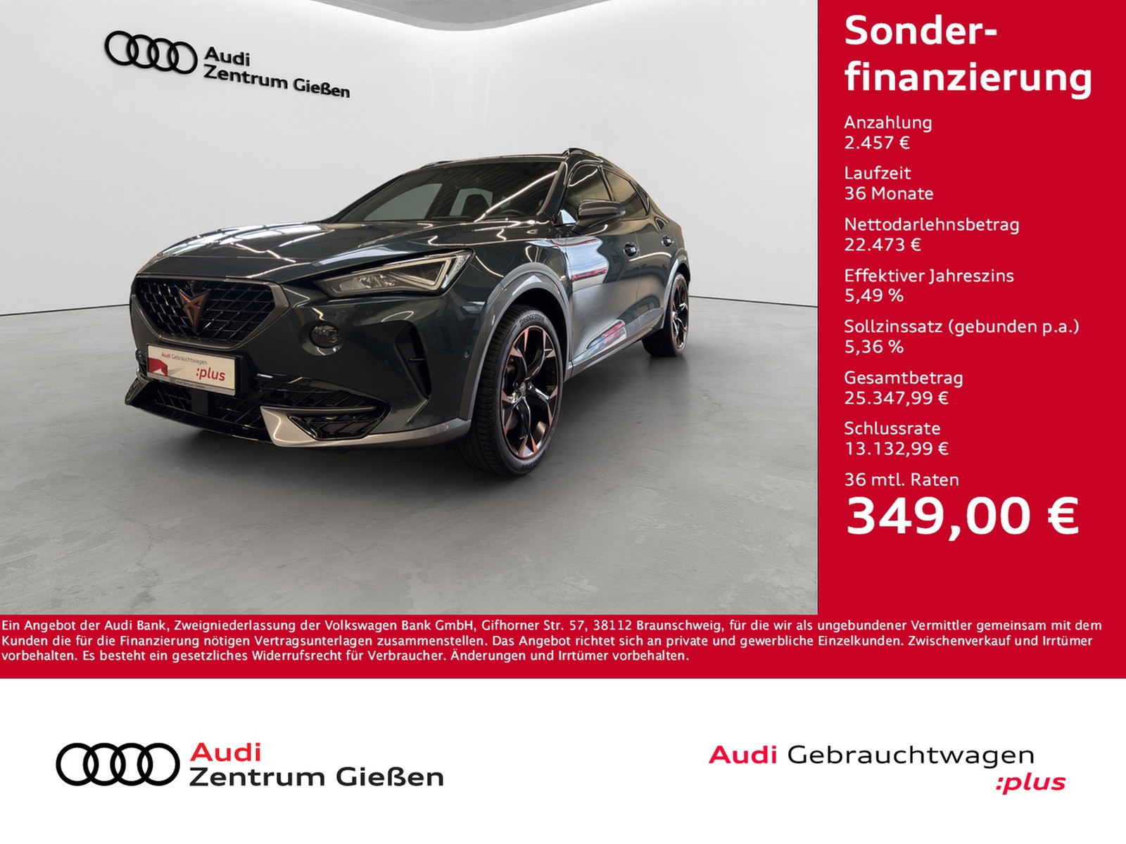 Formentor 1.4 e-Hybrid VZ AHK 360°Kamera ACC DCC Navi ...