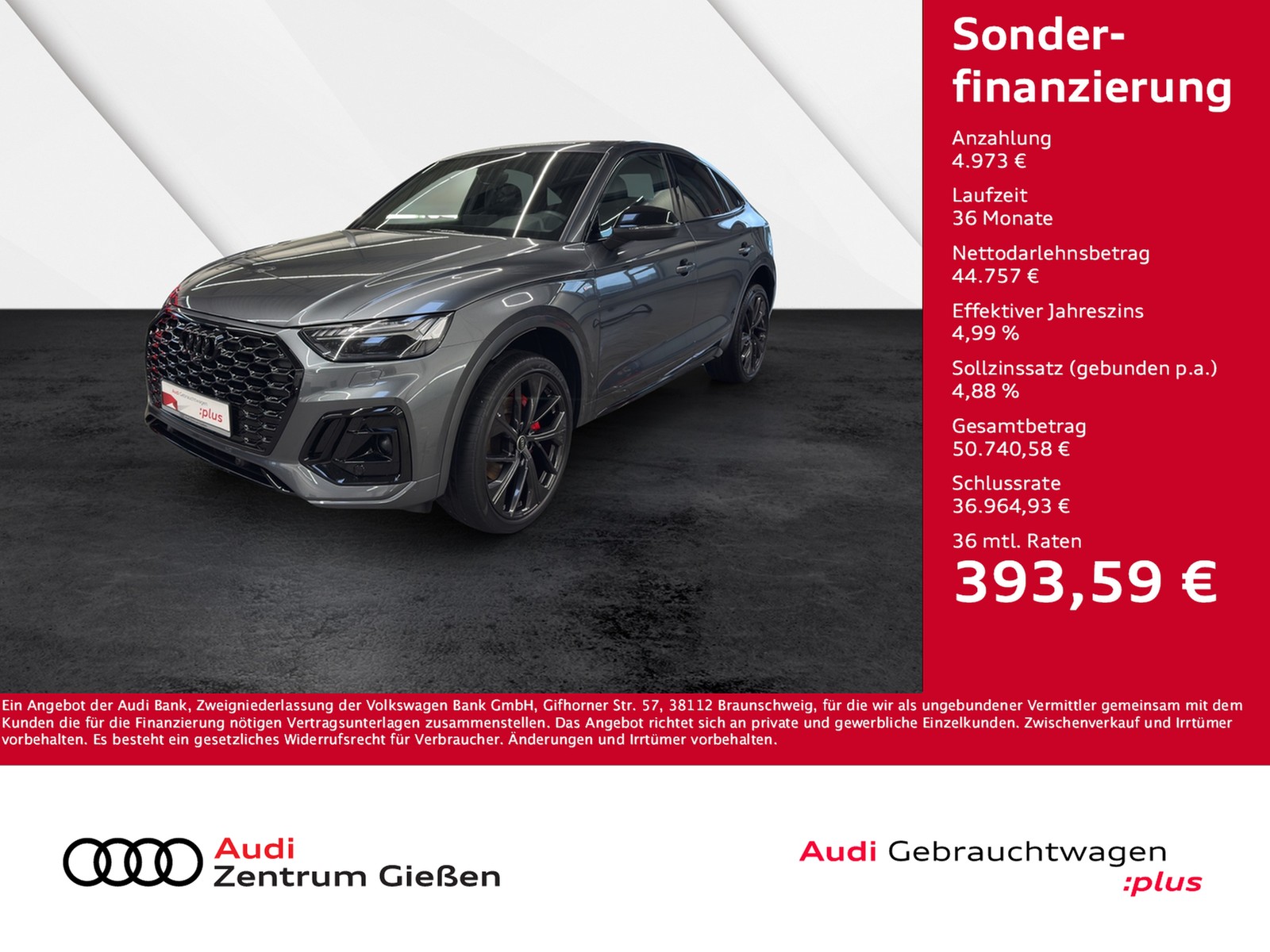 Q5 Sportback 40 TDI quattro S line Pano AHK B&O Matrix-...