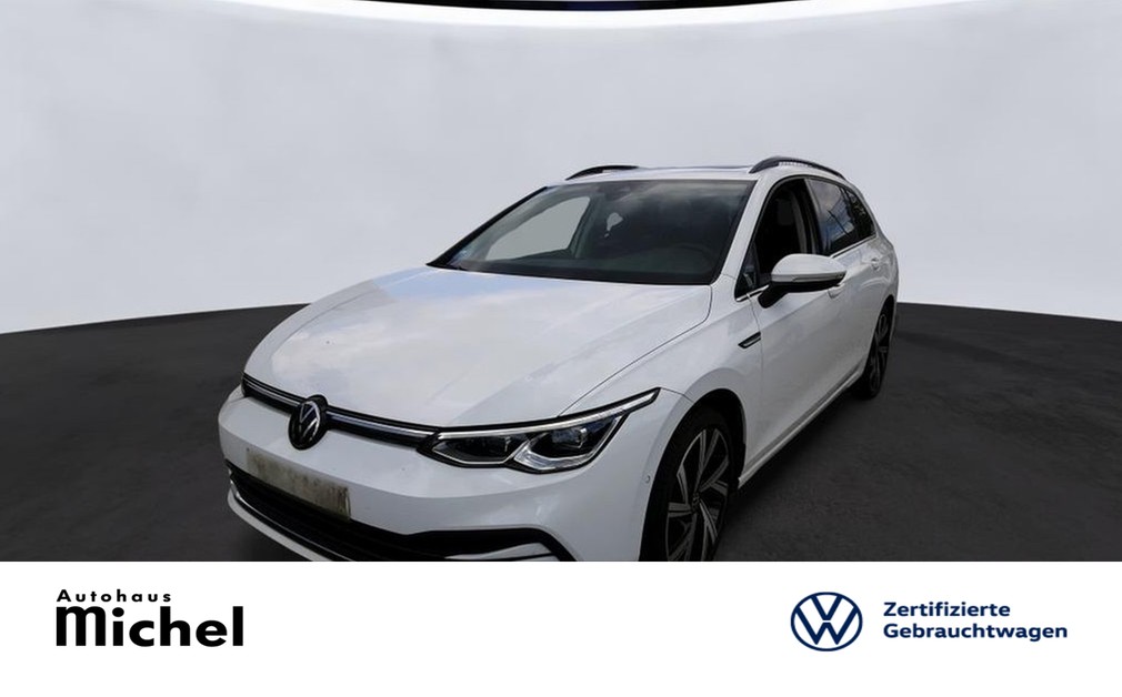 Golf 8 Variant TDI DSG Style IQ-Light Panodach Navi Alu...