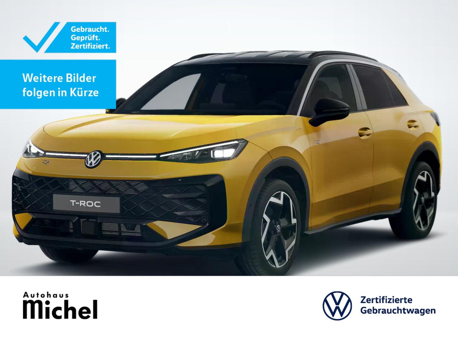T-Roc eTSI DSG R-Line IQ-Light ACC Navi Kamera