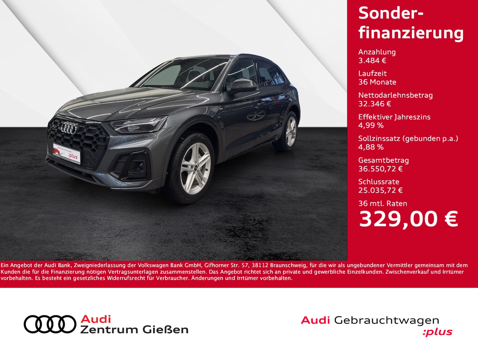 Q5 40 TDI quattro S line Black AHK Assistenzpaket Tour 