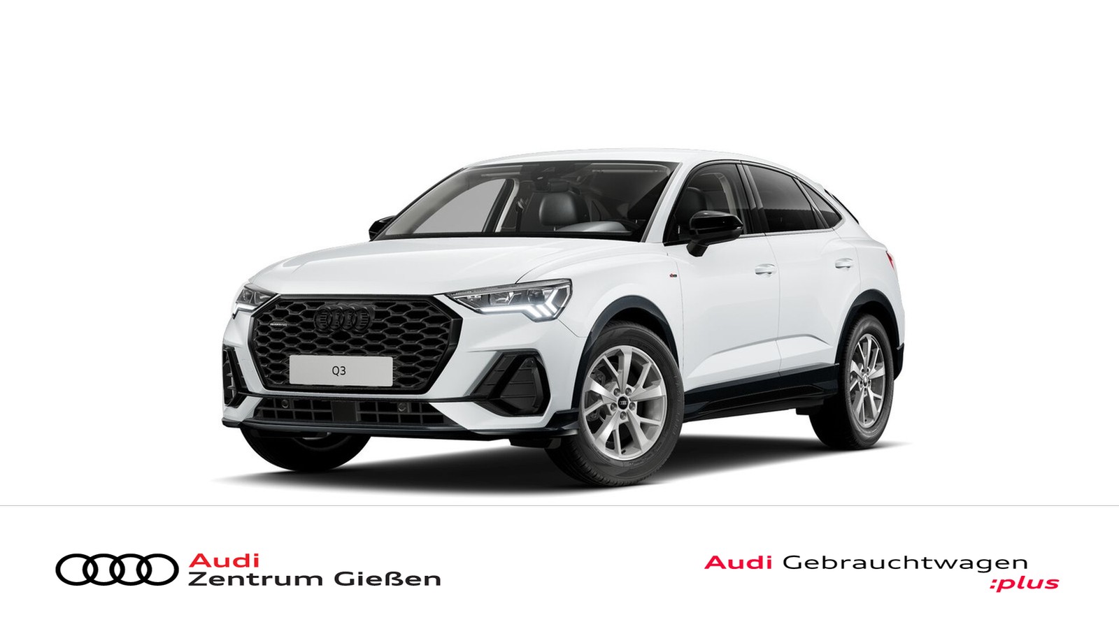 Q3 Sportback 40 TFSI quattro S line Black Navi AHK Kame...