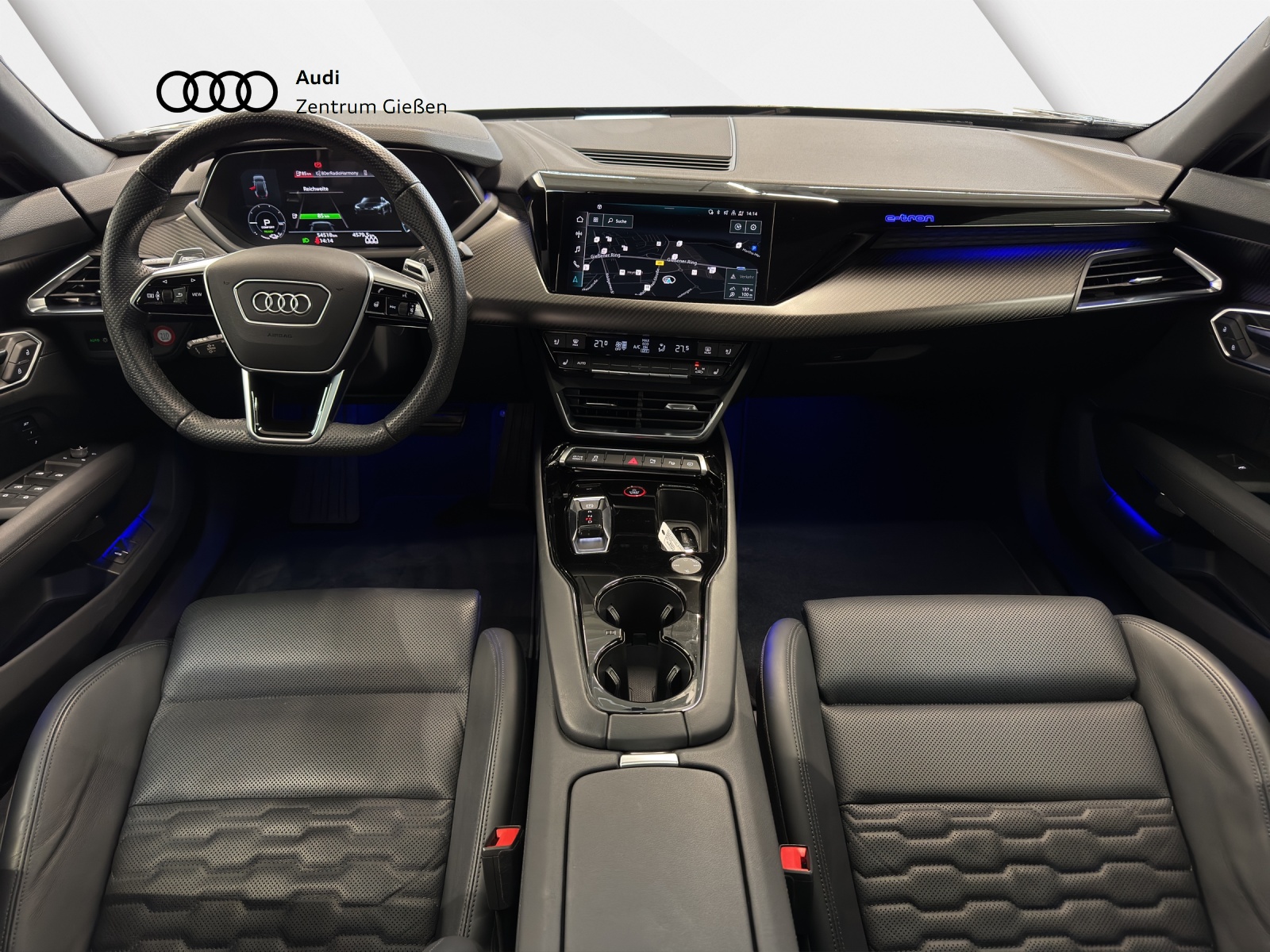 e-tron GT quattro Black B&O HuD Matrix-LED 360°Kamera