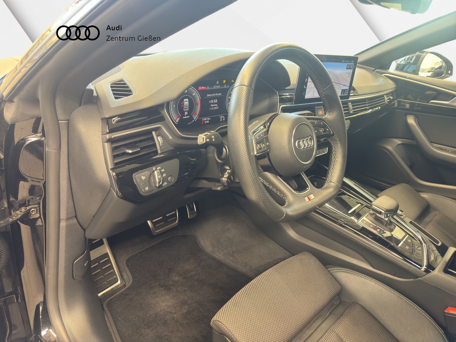 A5 Sportback 40 TDI advanced S line black Matrix Navi Rückfahrkamera