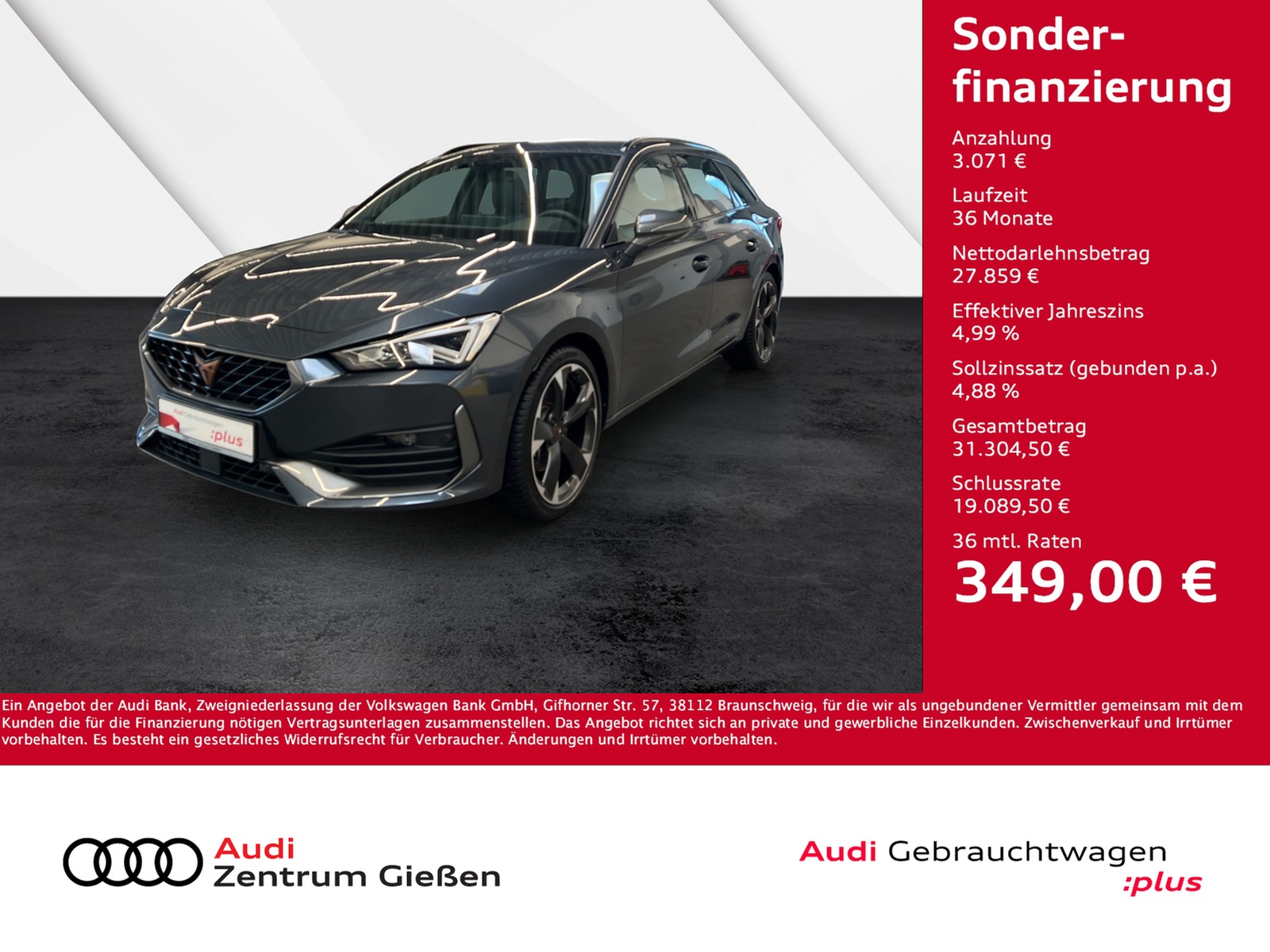 Leon Sportstourer 2.0 TSI DSG Navi ACC Vision Plus