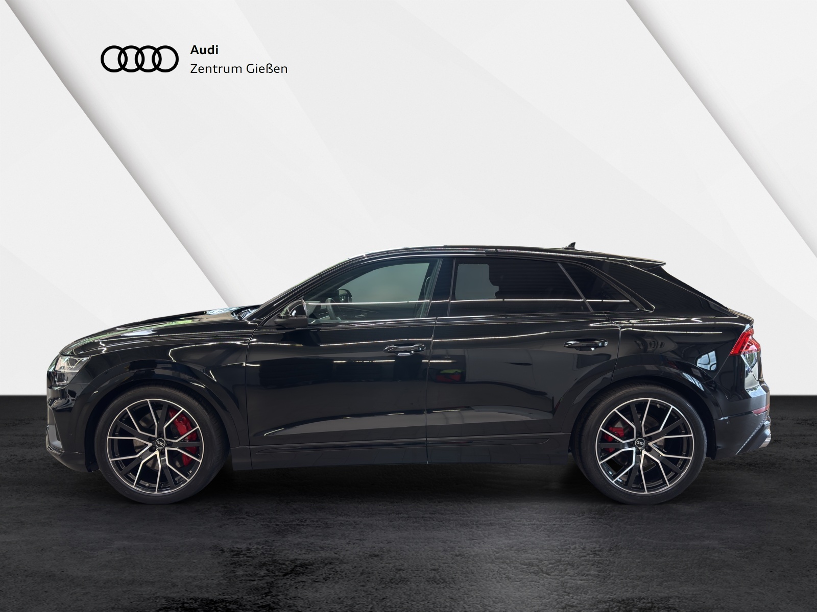 SQ8 4.0 TFSI quattro Black B&O HuD MATRIX PANO