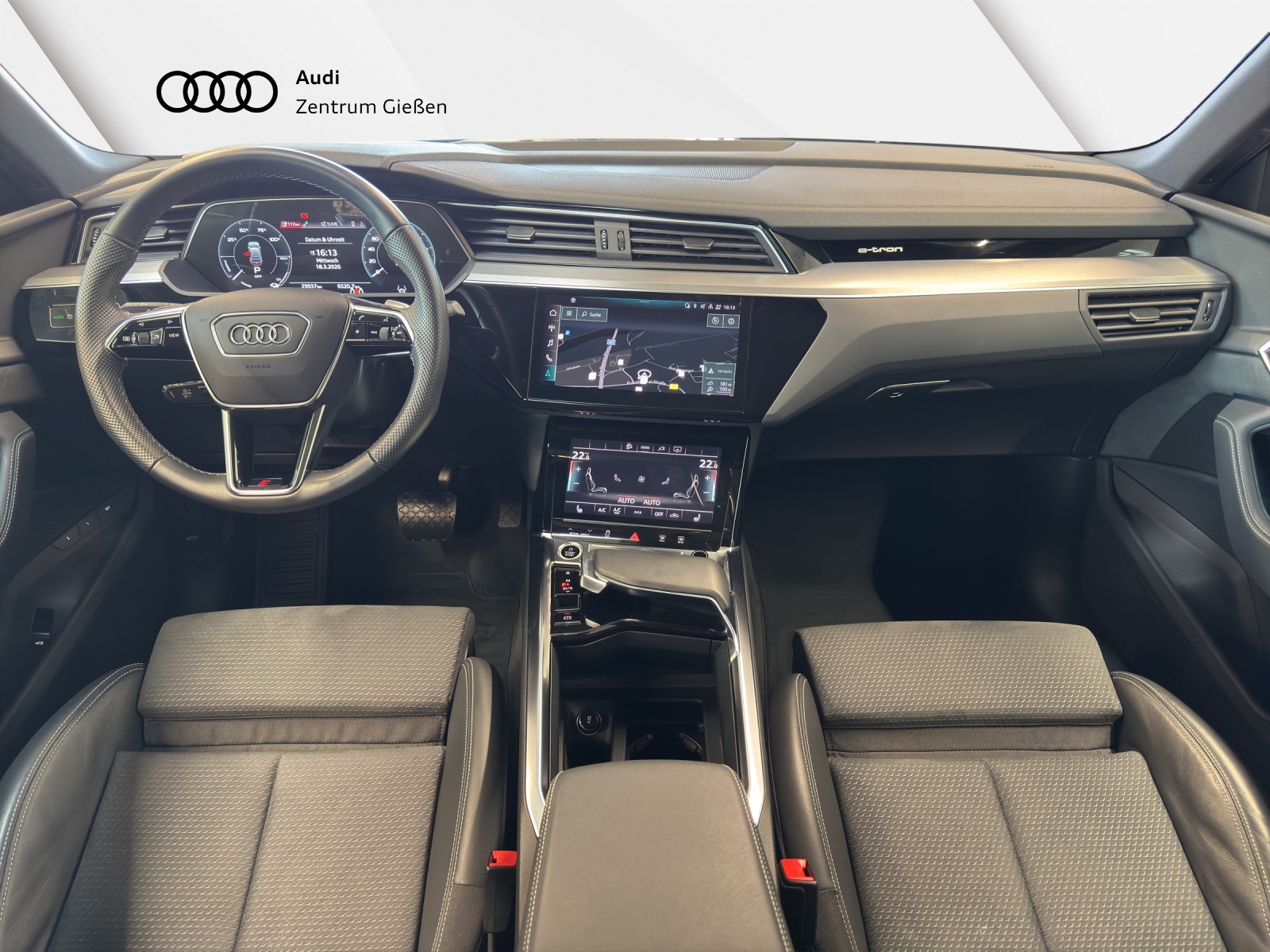 e-tron Sportback 50 quattro S line Black AHK Matrix Navi 360°Kamera