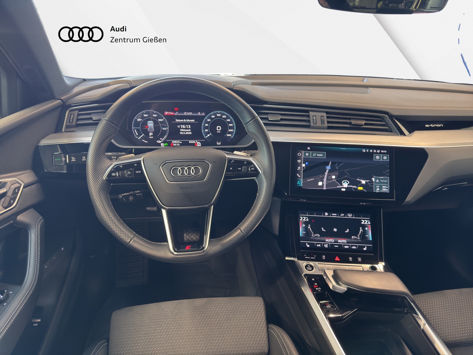 e-tron Sportback 50 quattro S line Black AHK Matrix Navi 360°Kamera