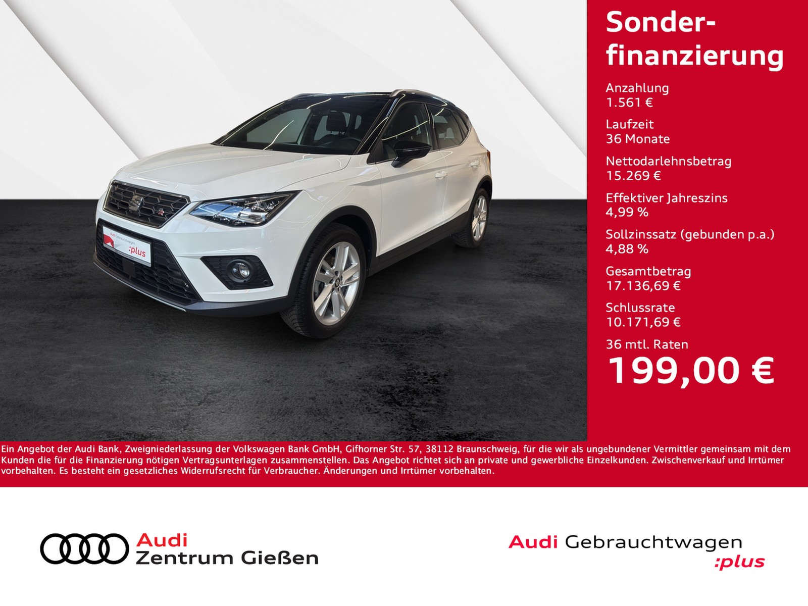 Arona 1.0 TSI DSG FR ACC Navi LED Rückfahrkamera