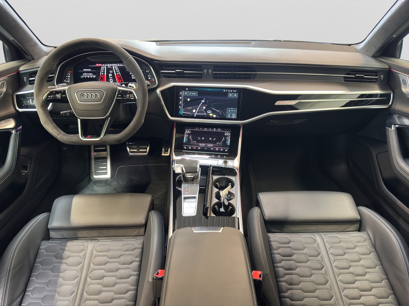 RS 6 Avant TFSI quattro Black Pano B&O HuD AHK 360°Kamera