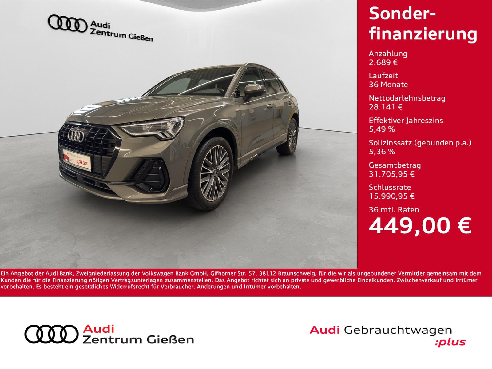 Q3 35 TDI S-tronic S line Black Kamera Navi LED