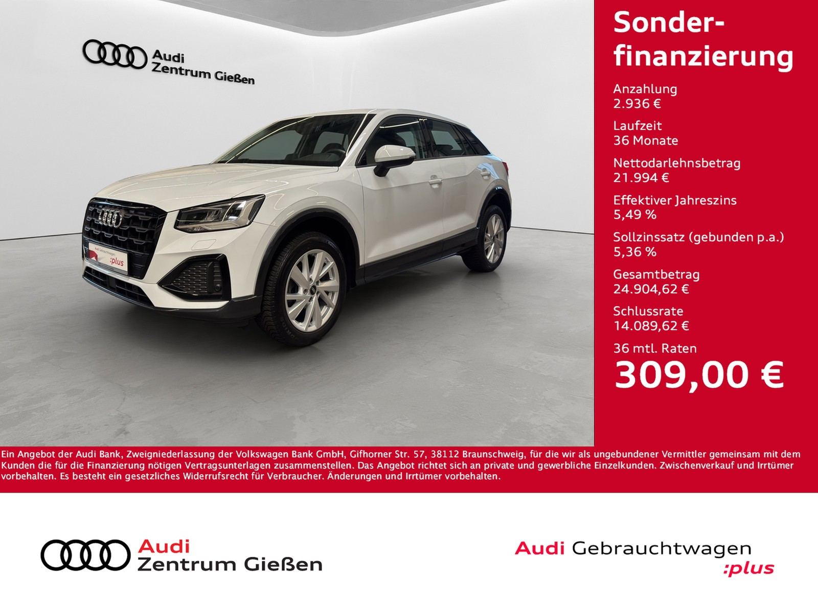 Q2 35 TFSI S-tronic advanced black ACC Navi LED Rückfa...