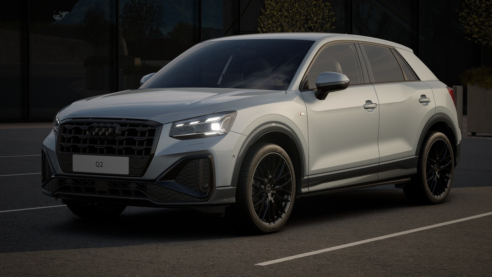 Q2 S line 35 TFSI 110 kW Stronic UPE 52010 AHK, Optikpaket schwarz plus, SONOS, Matrix