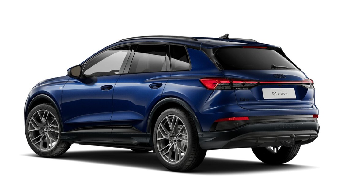 Q4 e-tron 55 quattro S line Black AHK Navi 360°Kamera