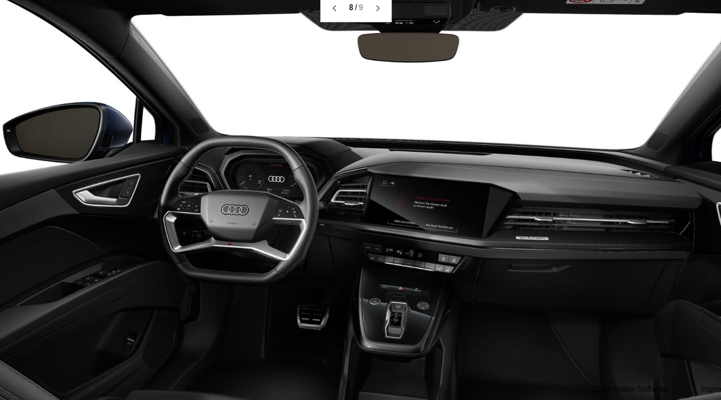 Q4 e-tron 55 quattro S line Black AHK Navi 360°Kamera