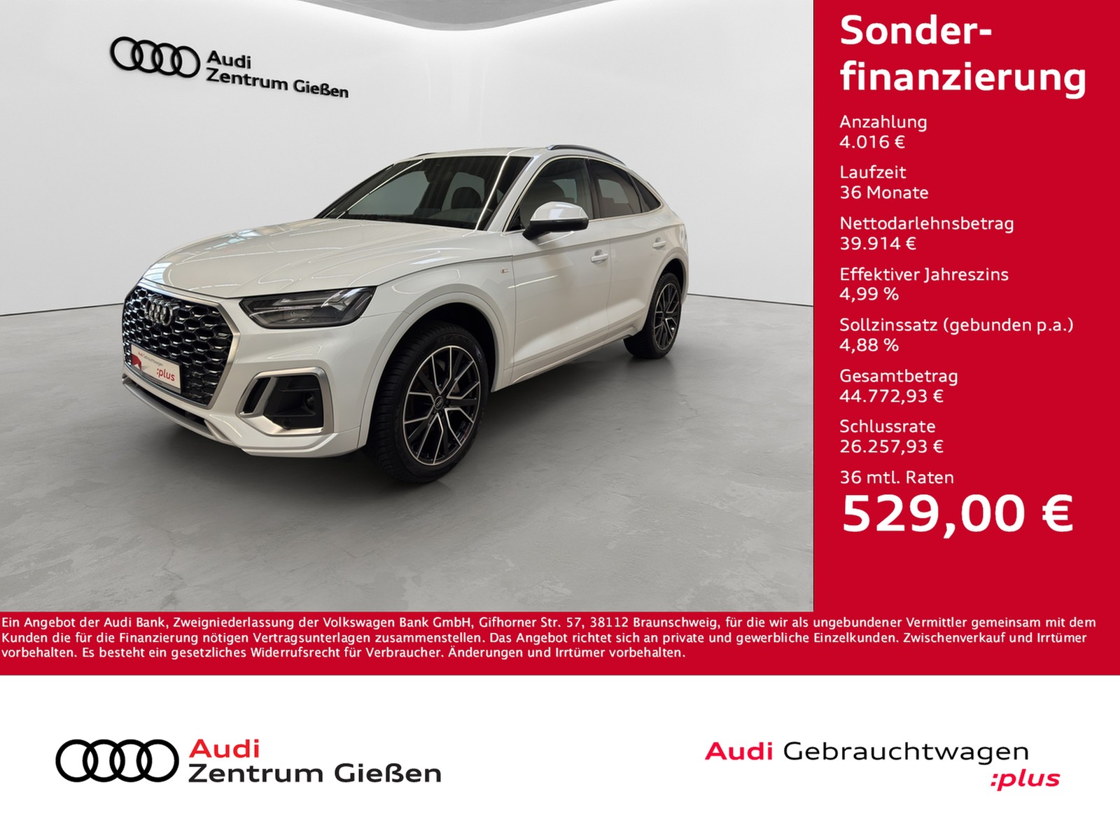 Q5 Sportback 40 TDI quattro S line Kamera Navi LED