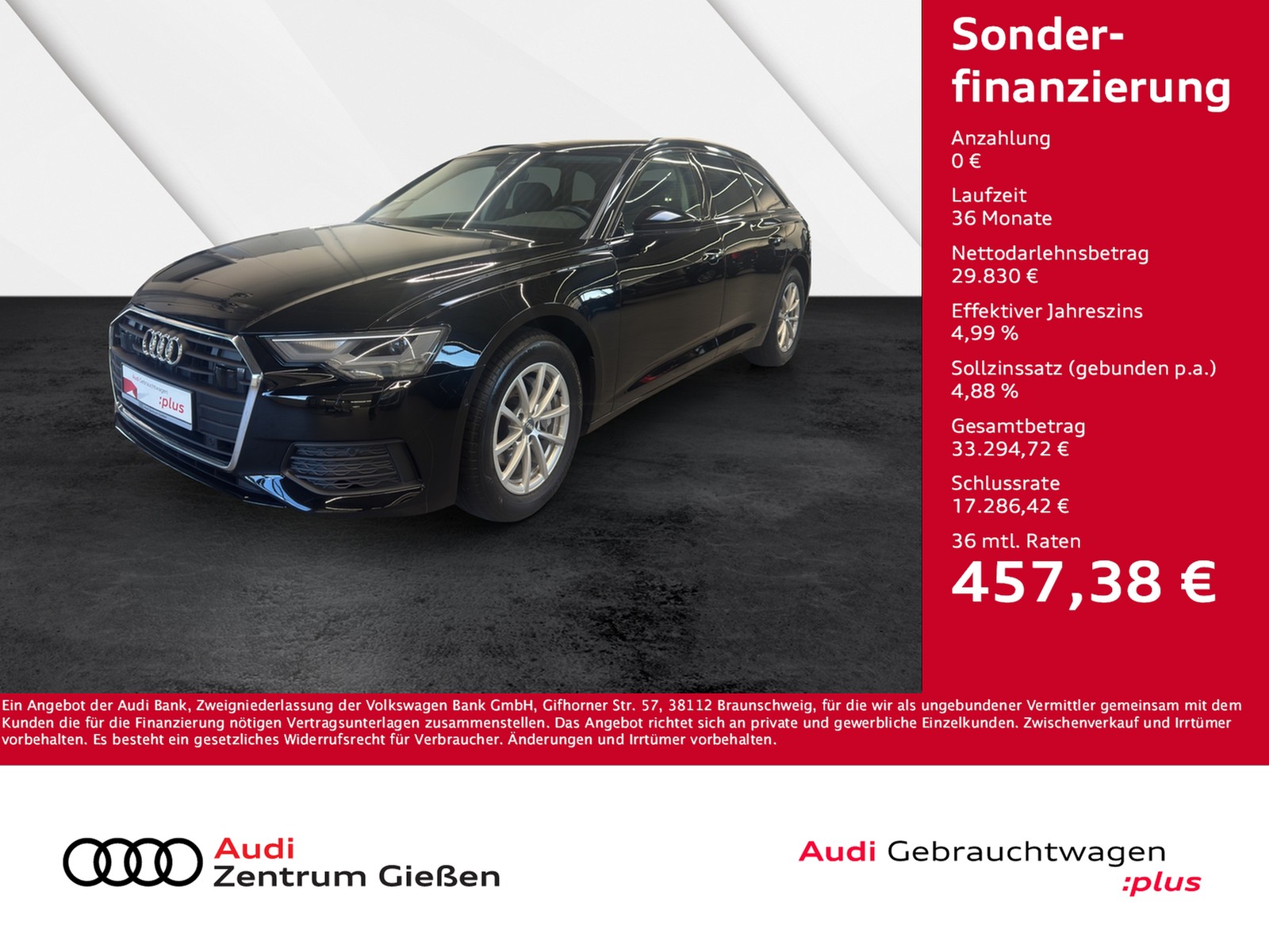 A6 Avant 40 TDI Assistenzpaket Tour AHK Navi LED