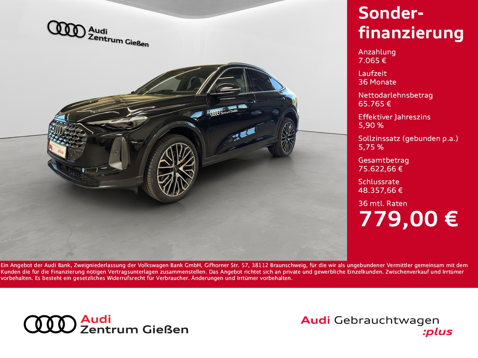 Q5 Sportback TDI quattro Tech Pro Pano HuD B&O AHK