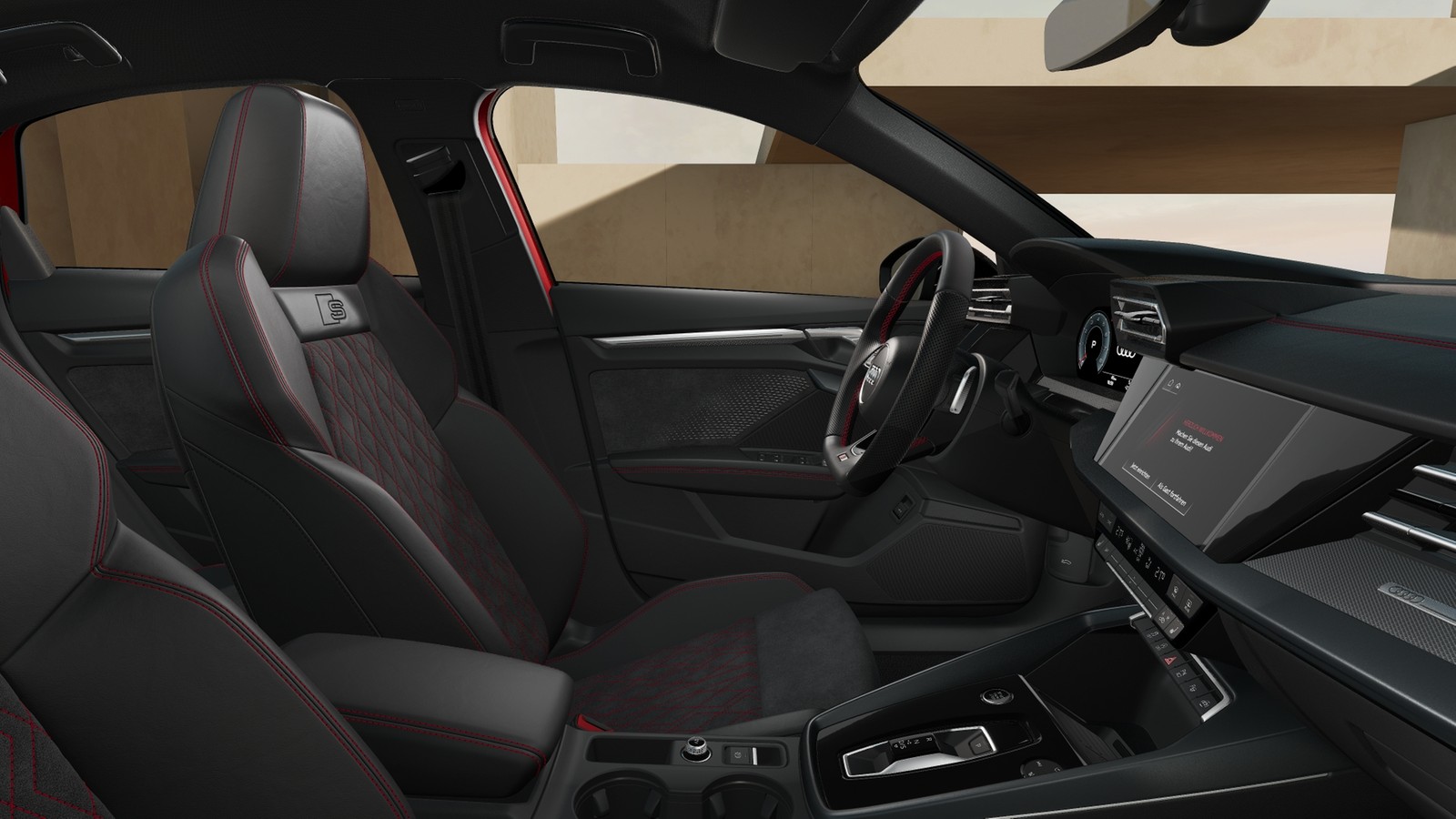 A3 Limousine S line 35 TFSI 110 kW UPE 52615 Optikpaket schwarz plus, Interieur S, Matrix, Businesspaket