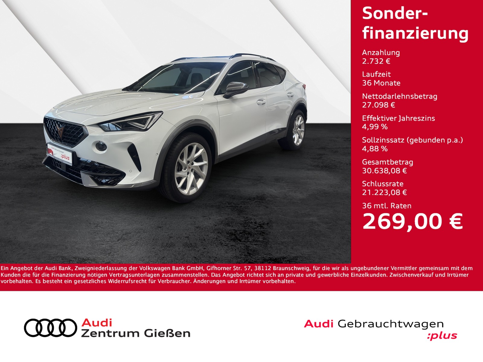 Formentor 2.0 TDI DSG 4Drive AHK Pano Matrix-LED BEATS ...