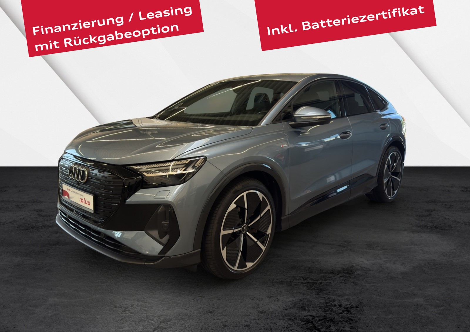 Q4 e-tron Sportback 50 quattro S line Black AHK MATRIX PANO Navi