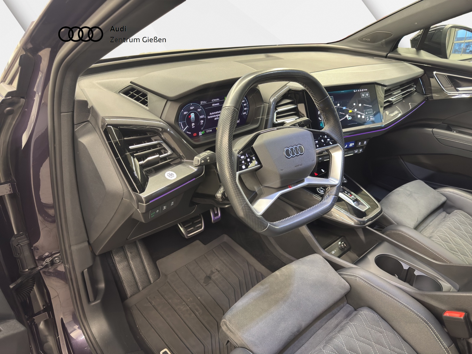 Q4 e-tron Sportback 40 S line Black Matrix-LED SONOS Navi