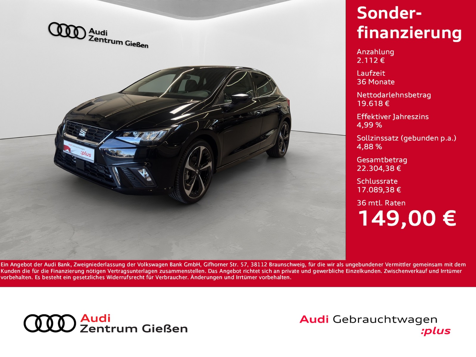 Ibiza 1.0 TSI DSG FR Vision plus ACC Kamera LED