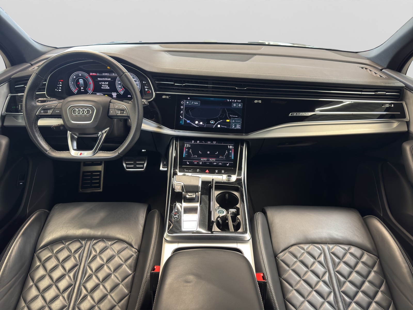 Q7 45 TDI quattro S line Black 7-Sitzer LED Navi
