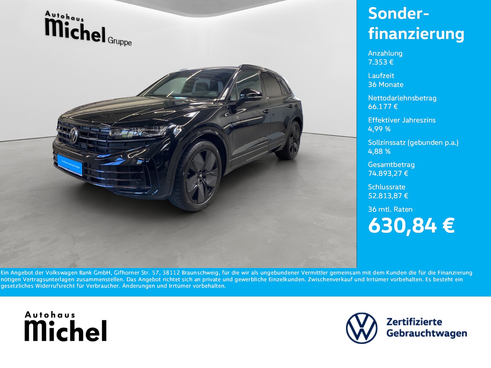 Touareg 3.0 TSI eHybrid 4M R IQ-Light Luftfederung Head...