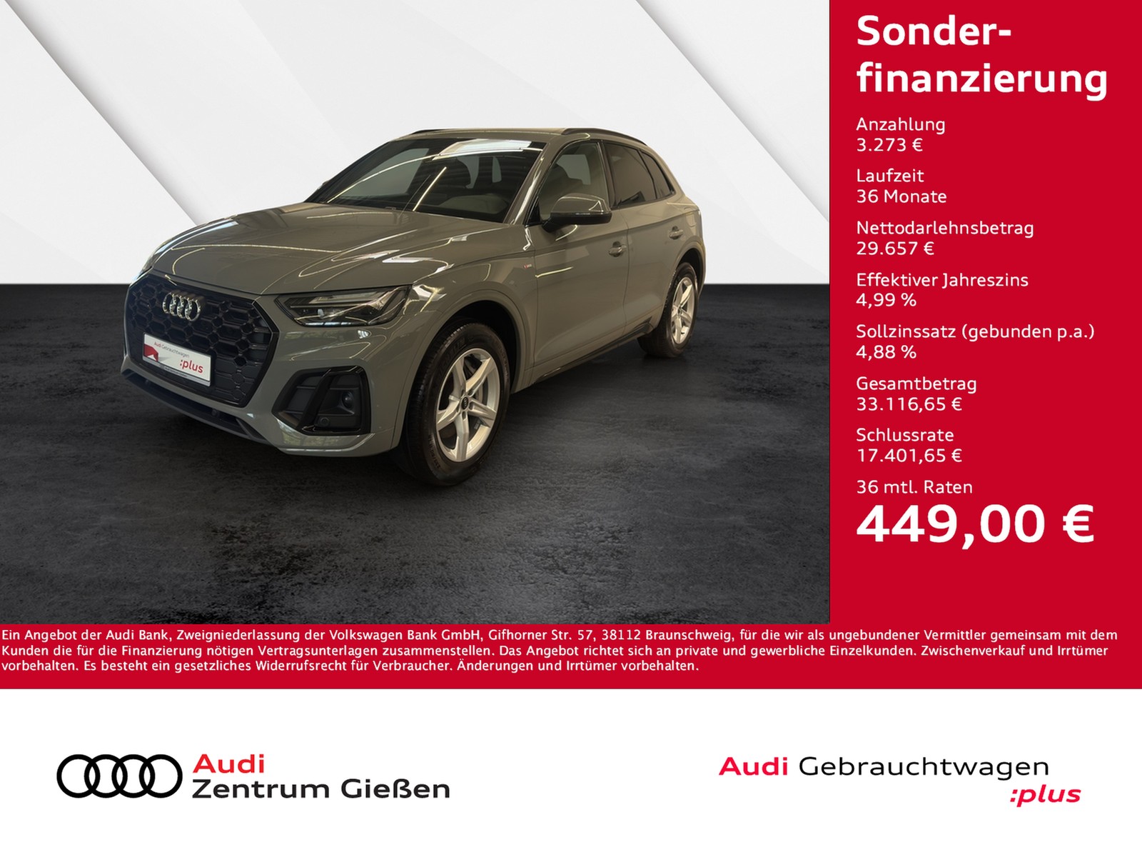 Q5 50 TFSI e quattro S line black Navi Plus