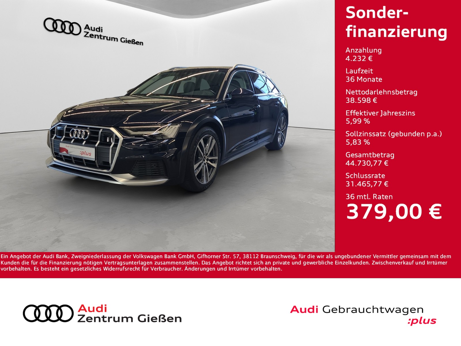 A6 Allroad 50 TDI quattro B&O Matrix-LED Kamera ACC