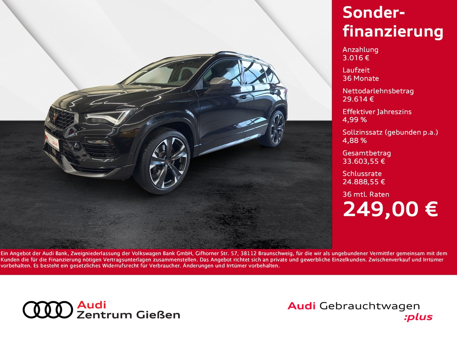 Ateca 2.0 TSI DSG 4Drive VZ ACC LED Navi