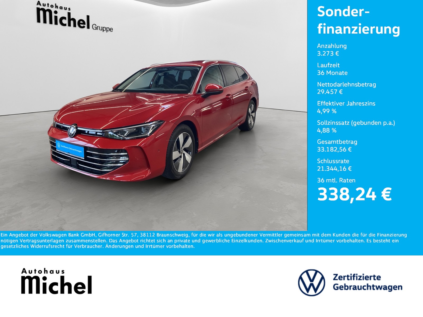 Passat Variant TDI DSG Elegance IQ-Light Navi AHK TravelAssist