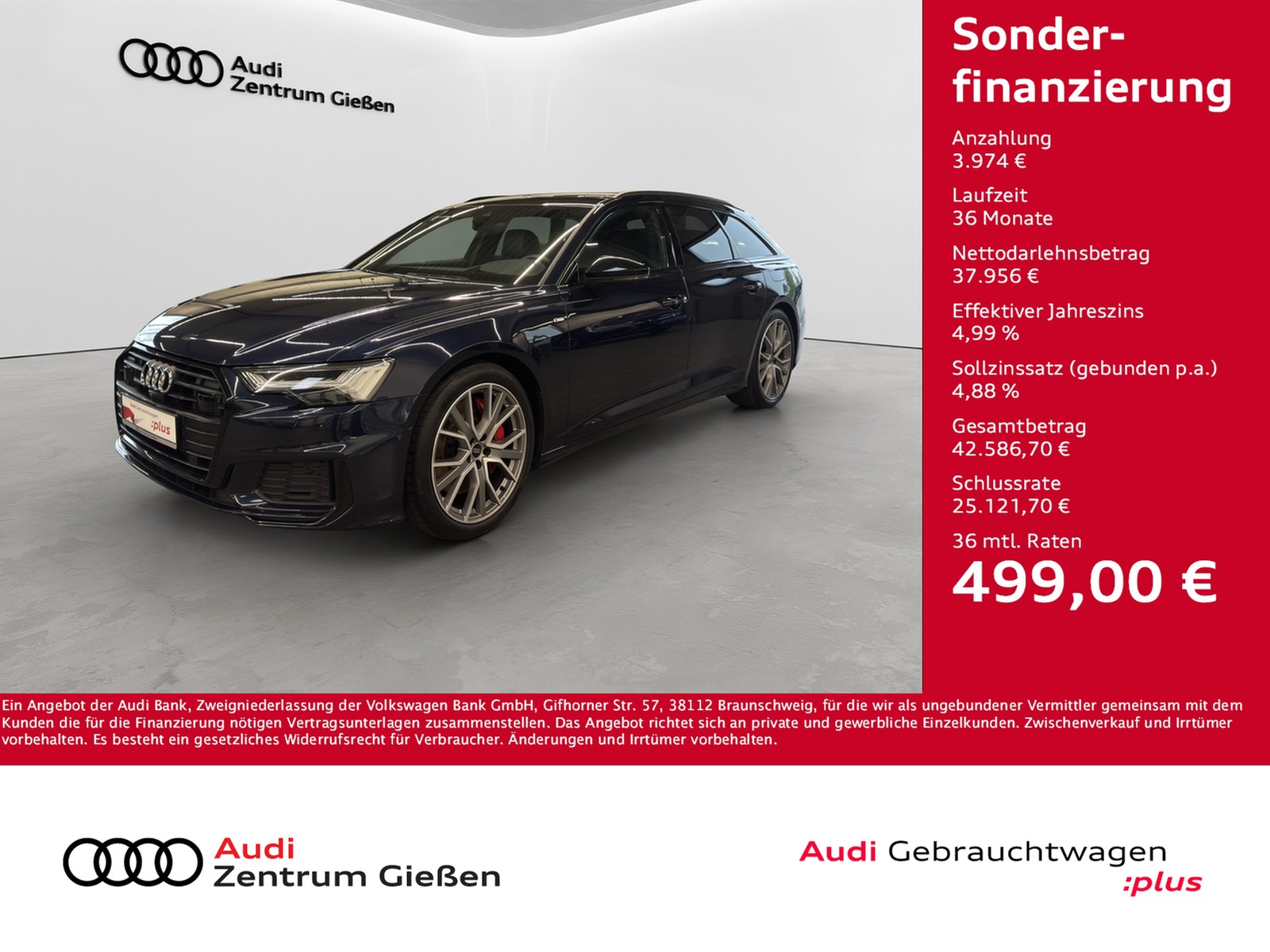 A6 Avant 55 TFSI e quattro S line sport B&O HuD Pano 360°Kamera