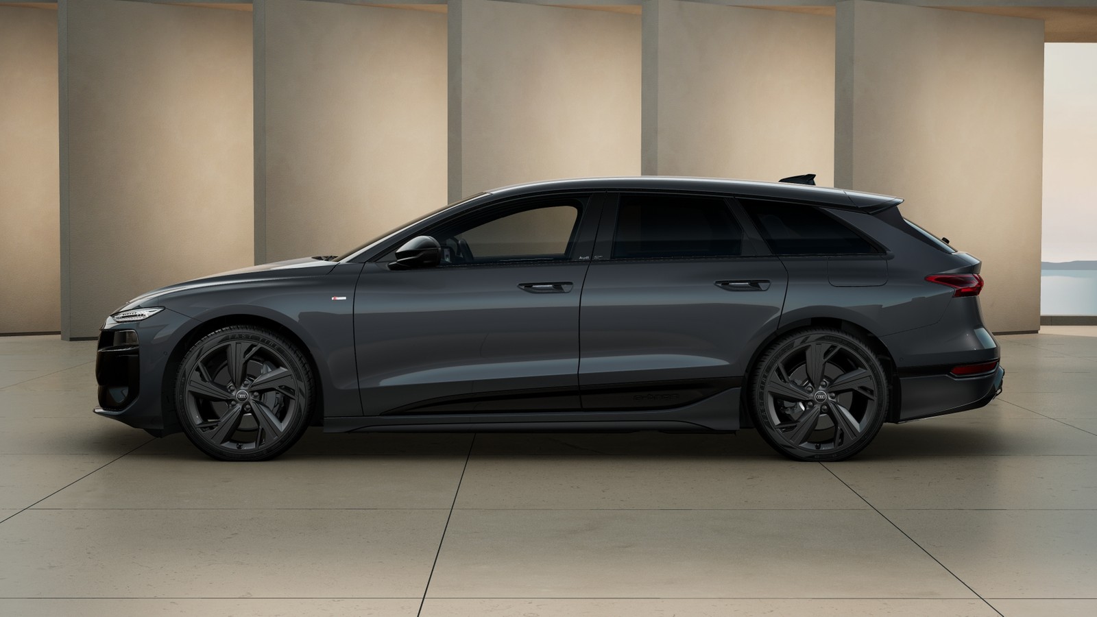 A6 Avant e-tron performance 270 kW UPE 87800 Tech plus, AHK, Exterieurpaket schwarz, Exterieur und Interieur S line
