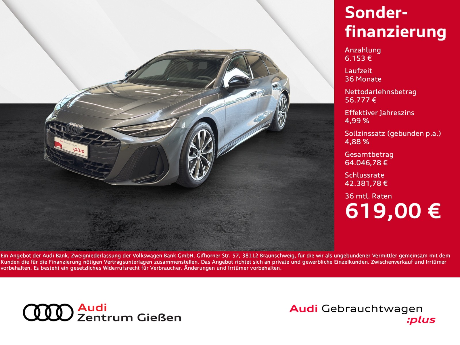 A6 Avant TDI quattro S line AHK Assist. Standheizung