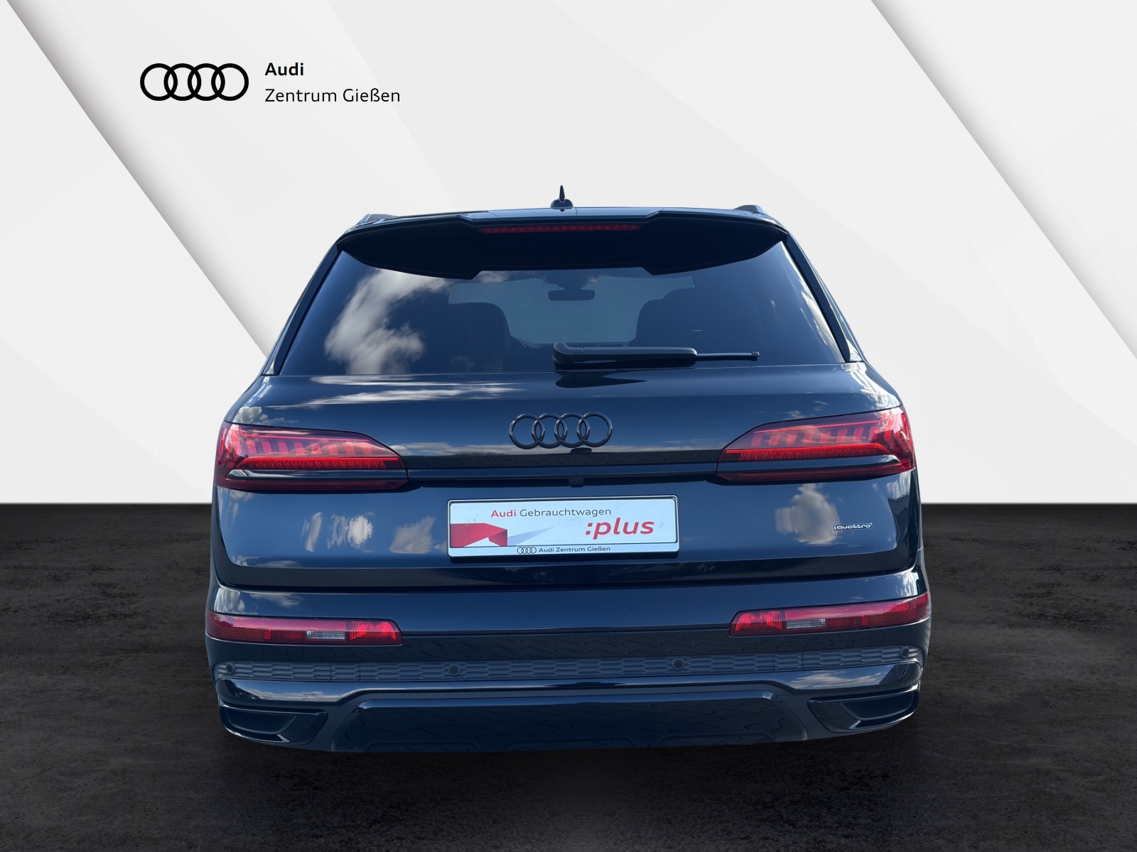 Q7 50 TDI quattro S line Black HuD Pano B&O AHK Standheizung