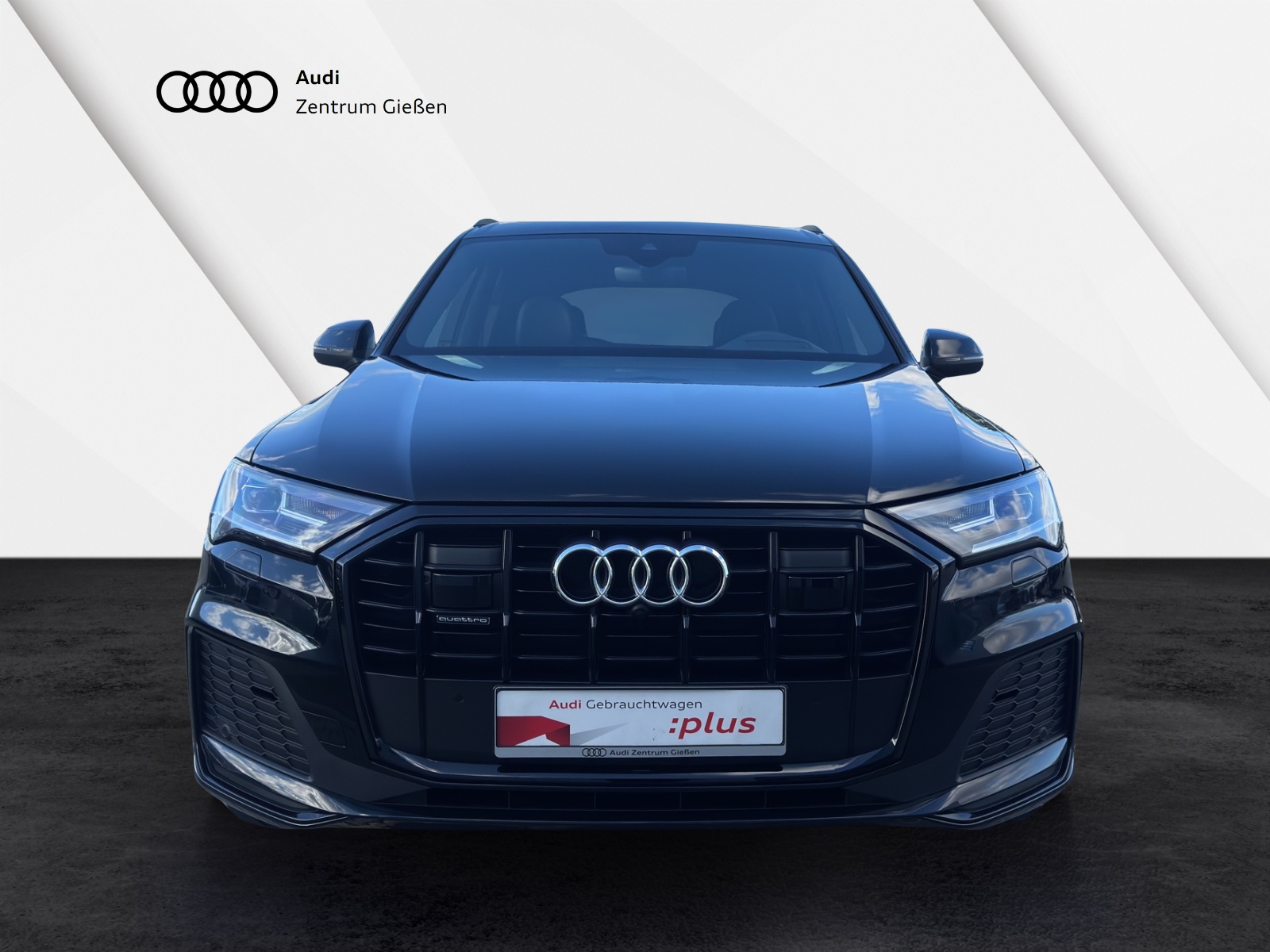 Q7 50 TDI quattro S line Black HuD Pano B&O AHK Standheizung