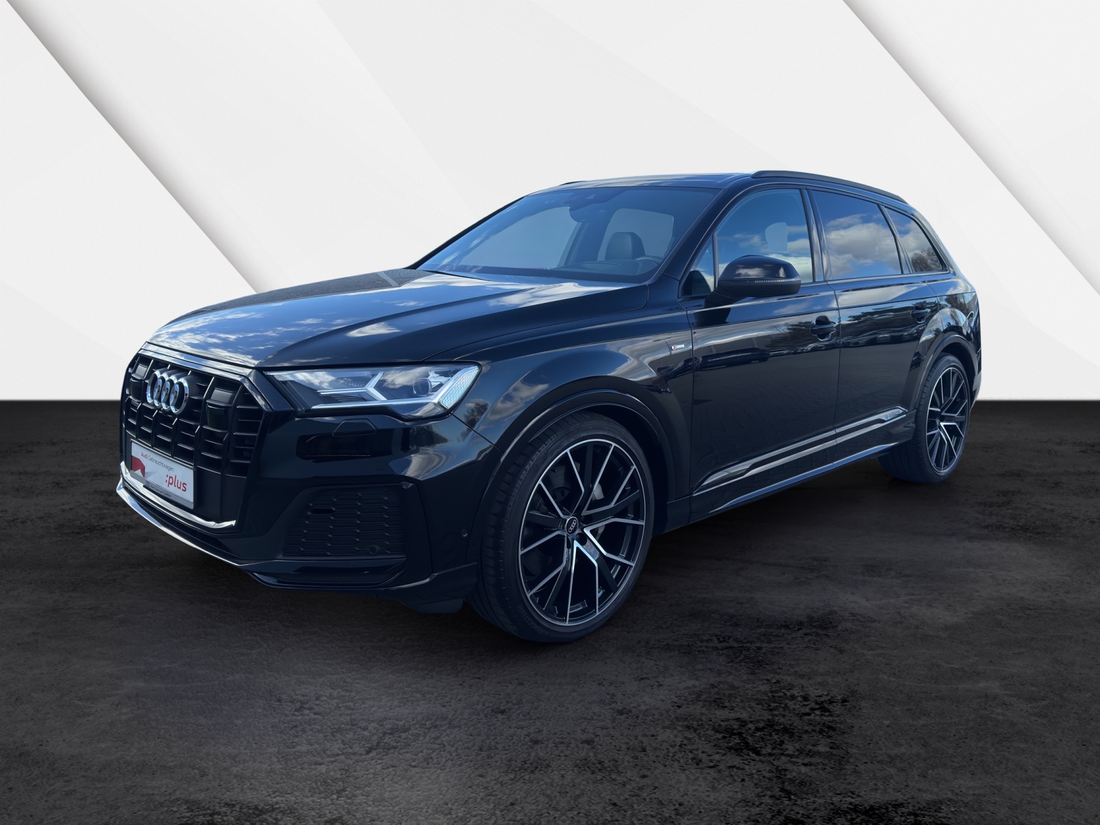Q7 50 TDI quattro S line Black HuD Pano B&O AHK Standheizung