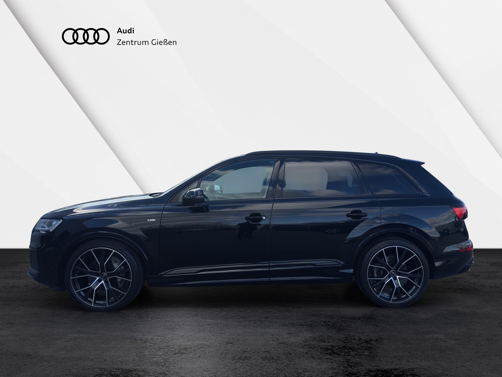 Q7 50 TDI quattro S line Black HuD Pano B&O AHK Standheizung