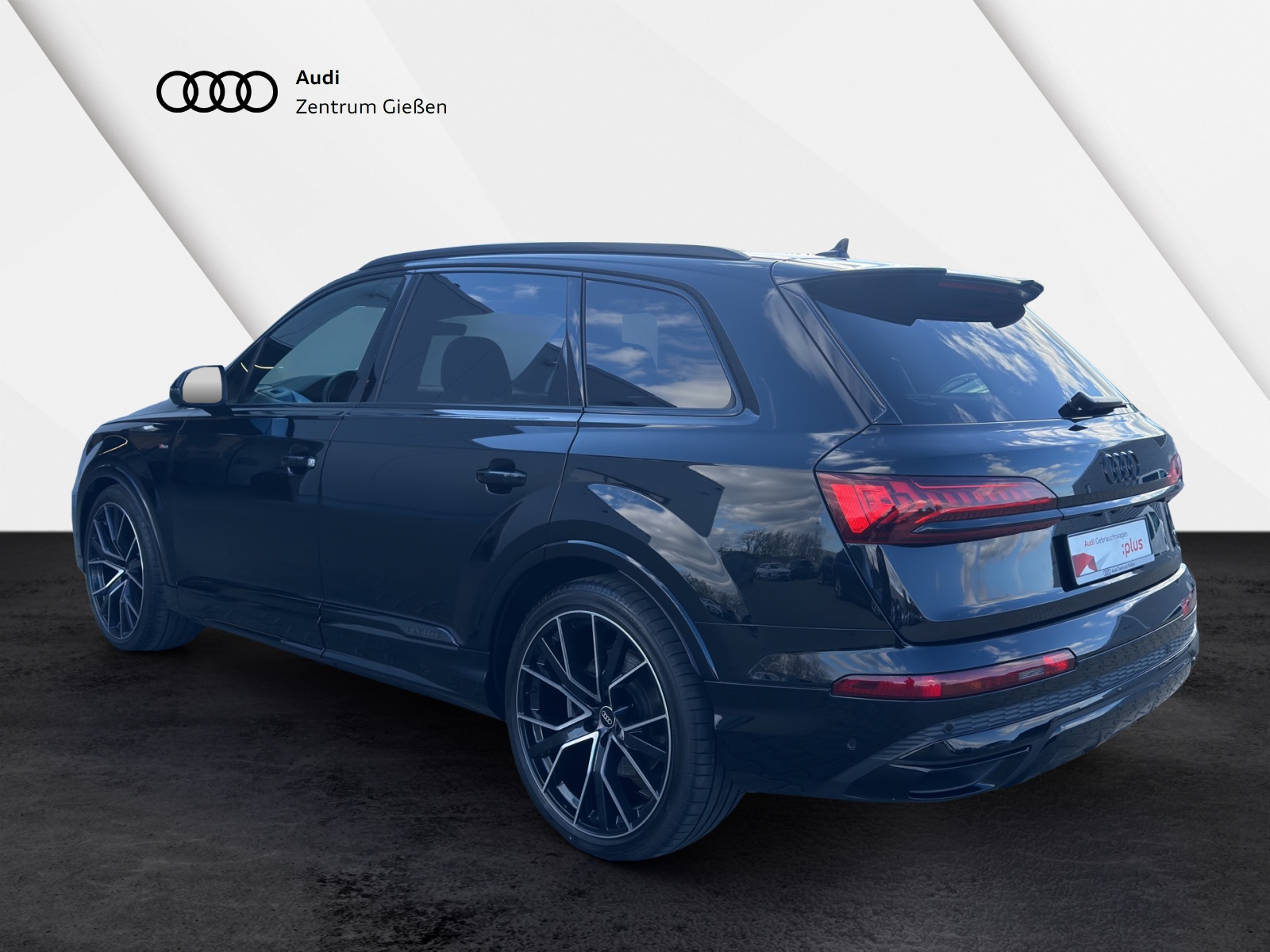 Q7 50 TDI quattro S line Black HuD Pano B&O AHK Standheizung