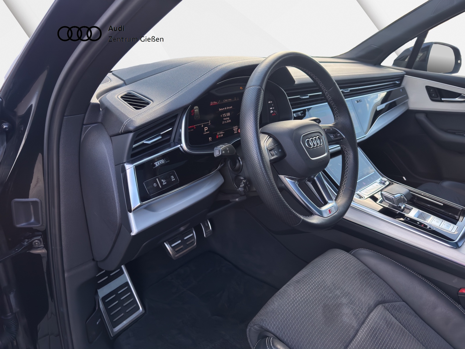 Q7 50 TDI quattro S line Black HuD Pano B&O AHK Standheizung