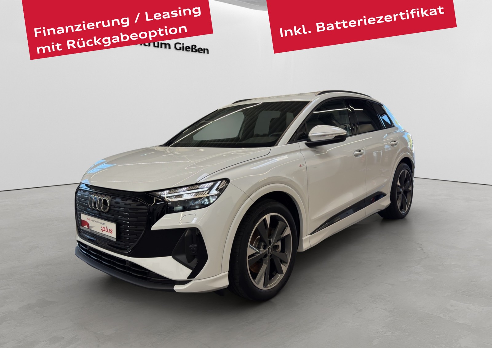 Q4 e-tron 40 S line Black Matrix-LED Assistenzpakete