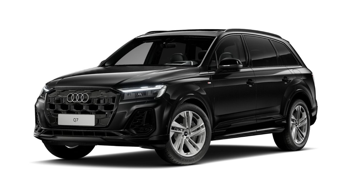 Q7 55 TFSI e quattro S line Black Pano AHK HuD