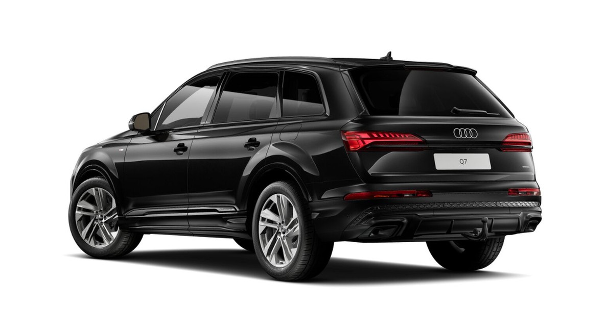 Q7 55 TFSI e quattro S line Black Pano AHK HuD