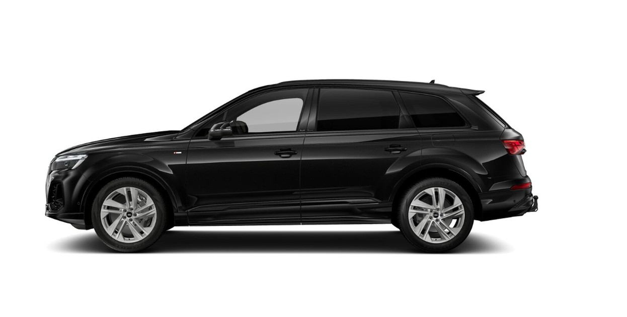 Q7 55 TFSI e quattro S line Black Pano AHK HuD