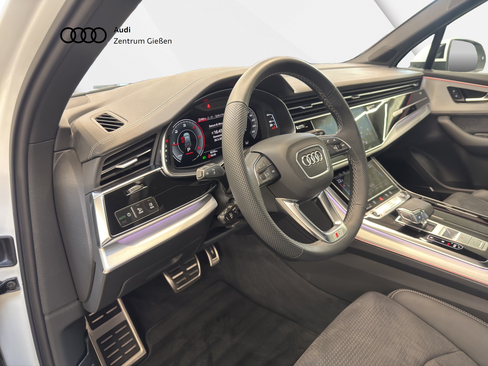 Q7 50 TDI quattro S line Black B&O 360°Kamera Matrix